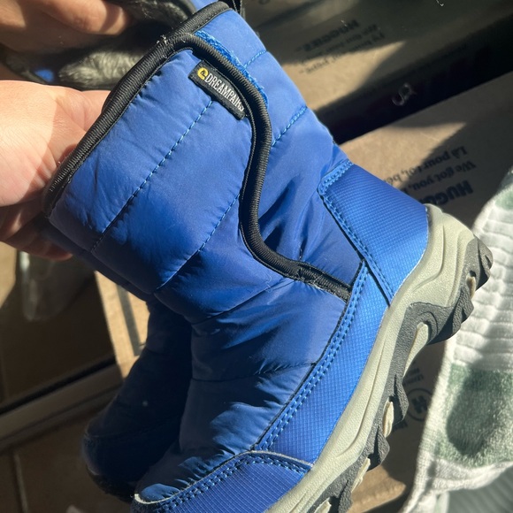 Kids' Vibrant Blue Snow Boots - Picture 2 of 5